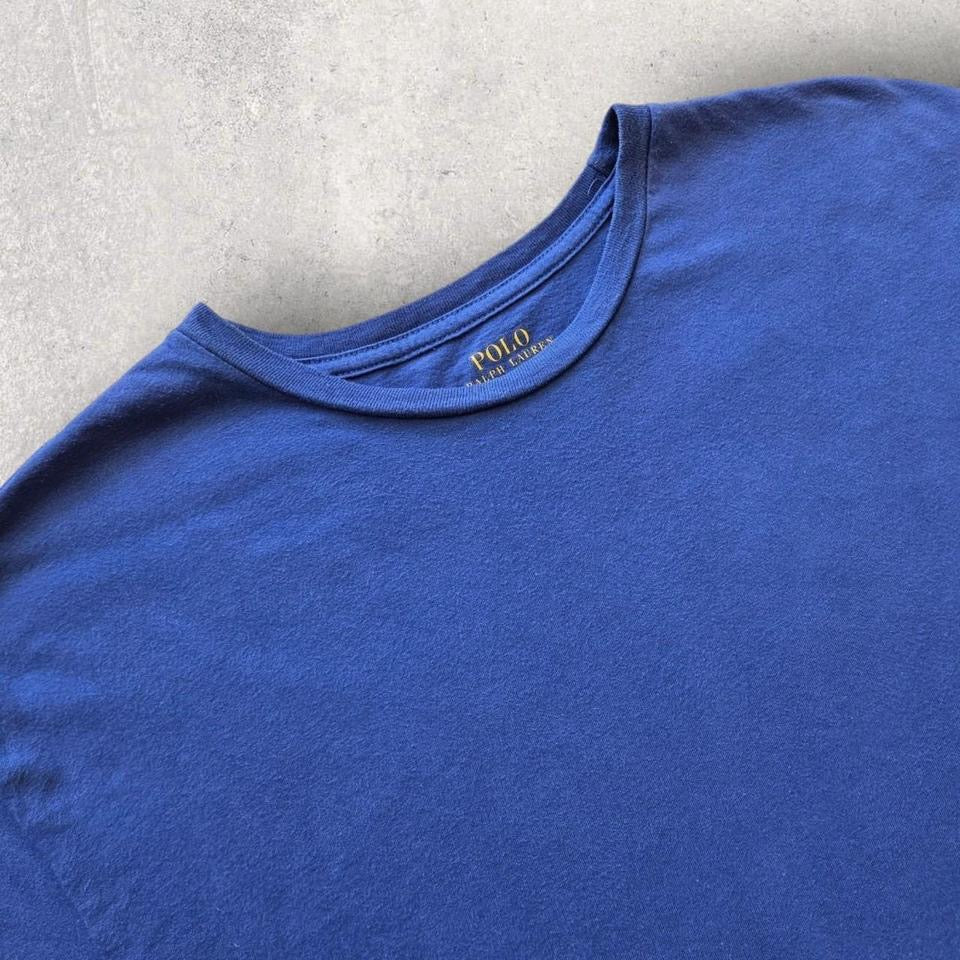 Ralph Lauren Classic Logo Tee - Large חולצת טי של ראלף לורן עם לוגו קלאסי