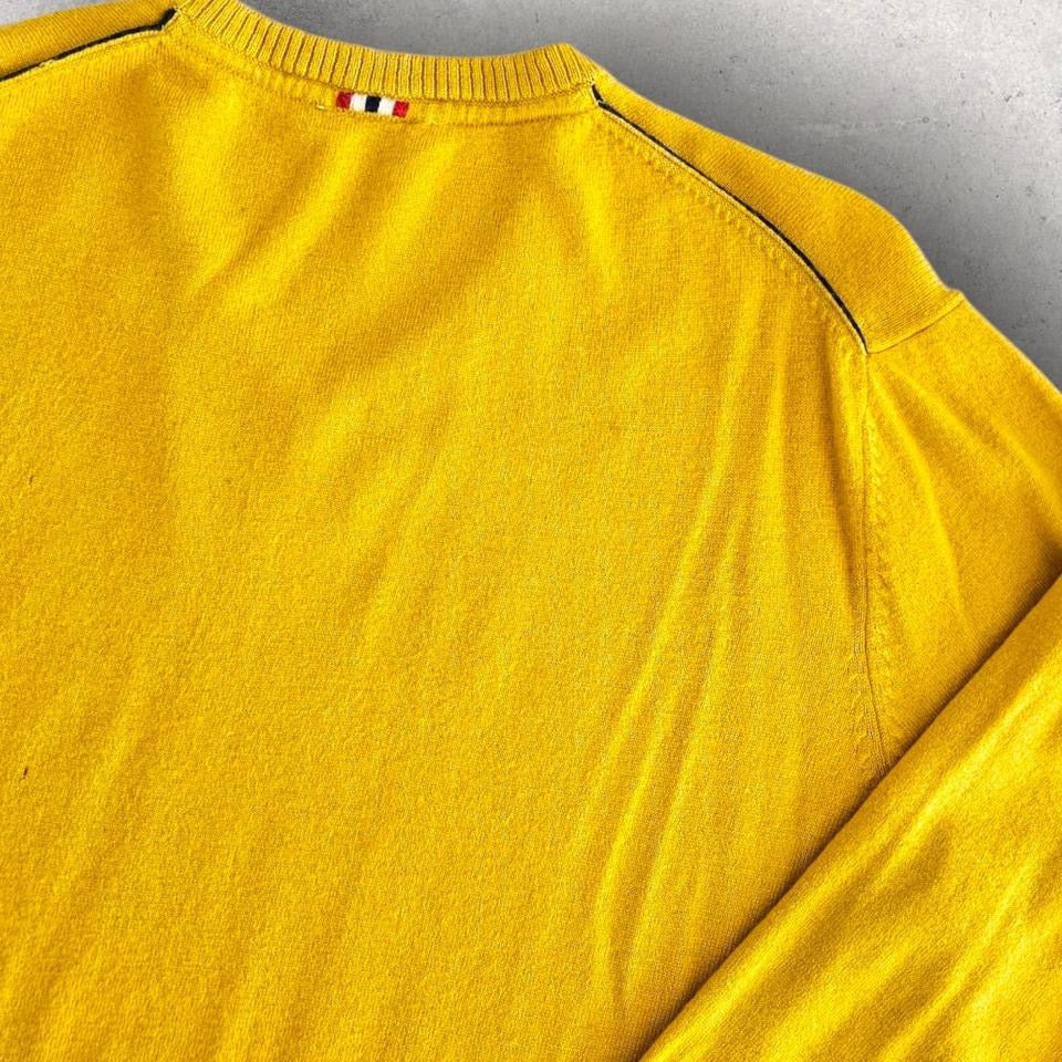 Napapijri Yellow Sweater - XL סוודר צהוב נאפאפיירי במידה XL,