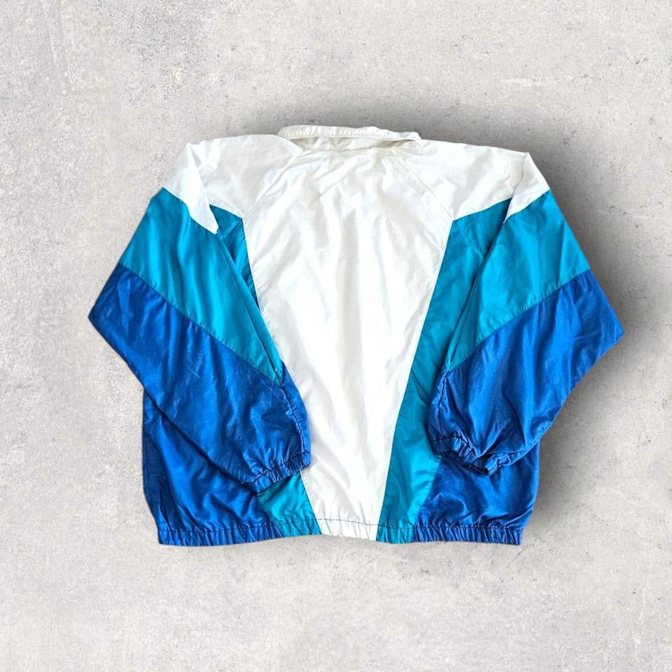 Y2K Adidas Windbreaker - Medium מעיל רוח של אדידס בסגנון Y