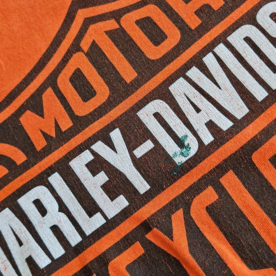 Harley Davidson 2012 Bog logo Tee - Large חולצת הרלי דיווידסון וינטג' 2012, מידה L