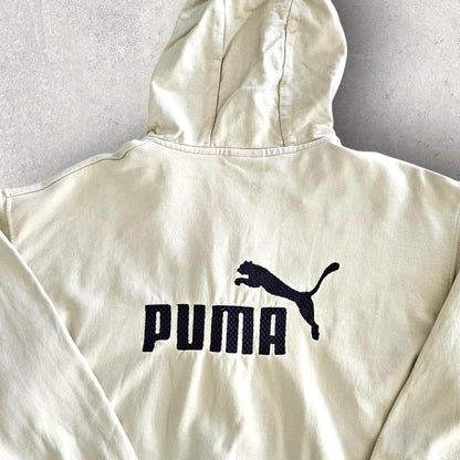 Puma cream hoodie, size L