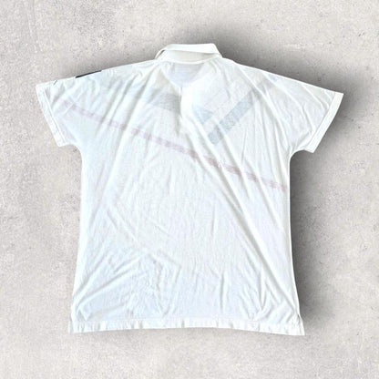 Adidas white Polo T-shirt - XL חולצת פולו לבנה אדידס מידה XL        