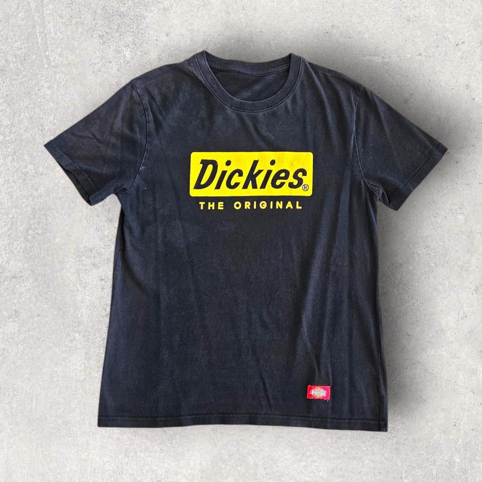 Dickies Black Logo T-shirt - Medium חולצה שחורה של דיקיז מידה M לגבר