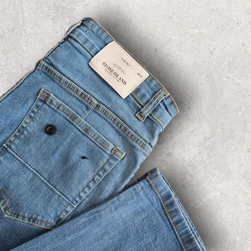 Stone island Blue Jeans במצב 9/10