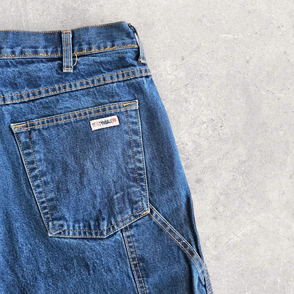 Tyndale Navy Workwear Carpenter Jeans - 36x32