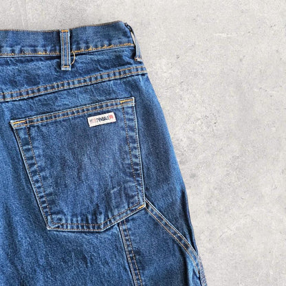 Tyndale Navy Workwear Carpenter Jeans - 36x32