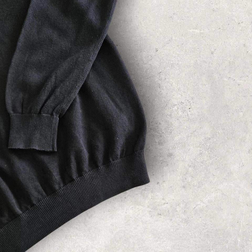 Tommy Hilfiger Black Quarter Zip - L