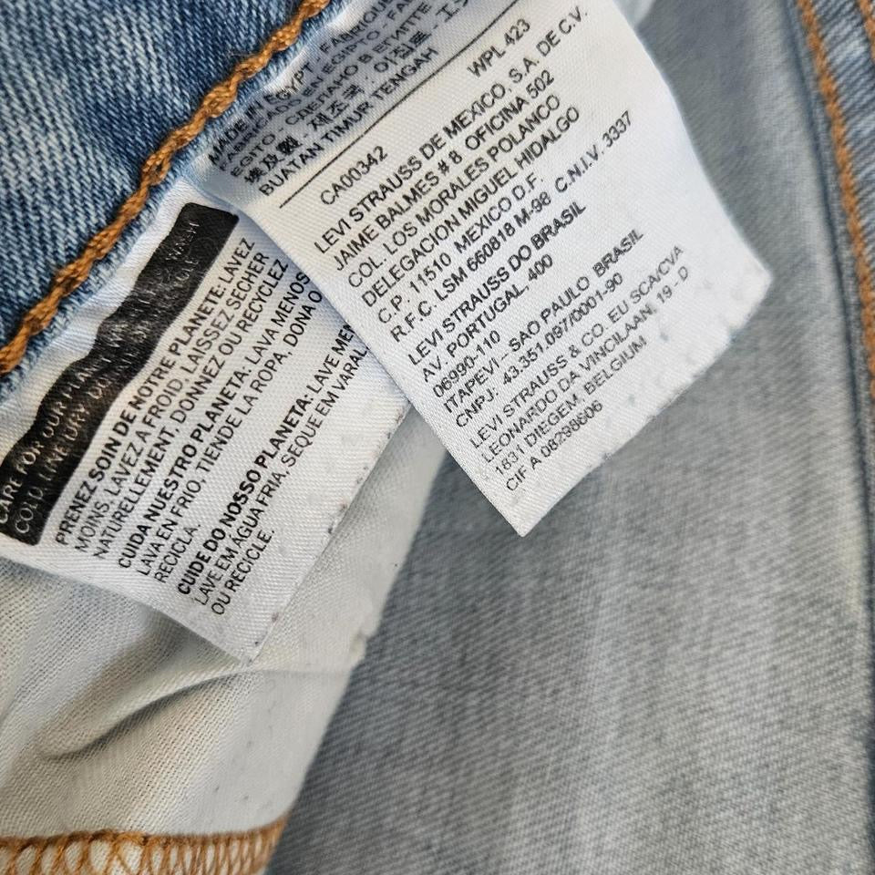 Levi’s 514 Blue Short Jeans – W38 ג’ינס קצר וינטאג’