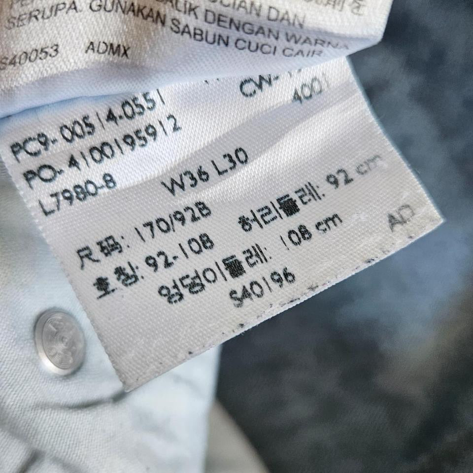 Levi’s 514 Navy Jeans - 36x30 ג'ינס כחול נייבי מידה W36 L30
