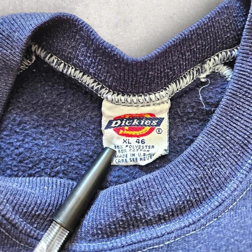 80s Vintage Dickies Sweater - Small, סווטשרט וינטג' דיקיז משנות ה־80 במידה S
