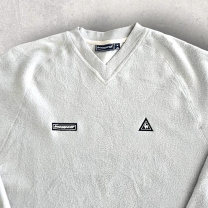 סווטשירט פליז אפור Lecoqsportif במידה XL