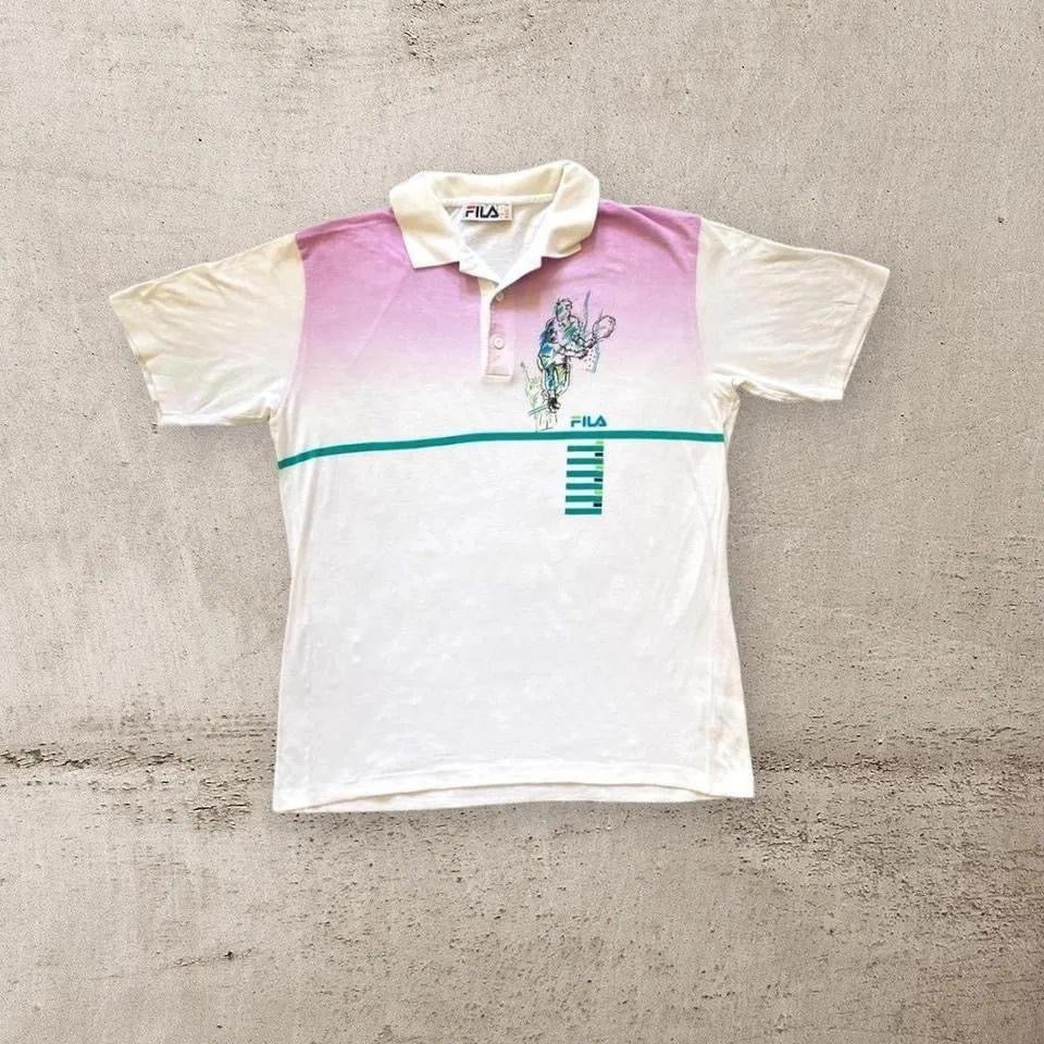 Vintage Fila tennis polo - L