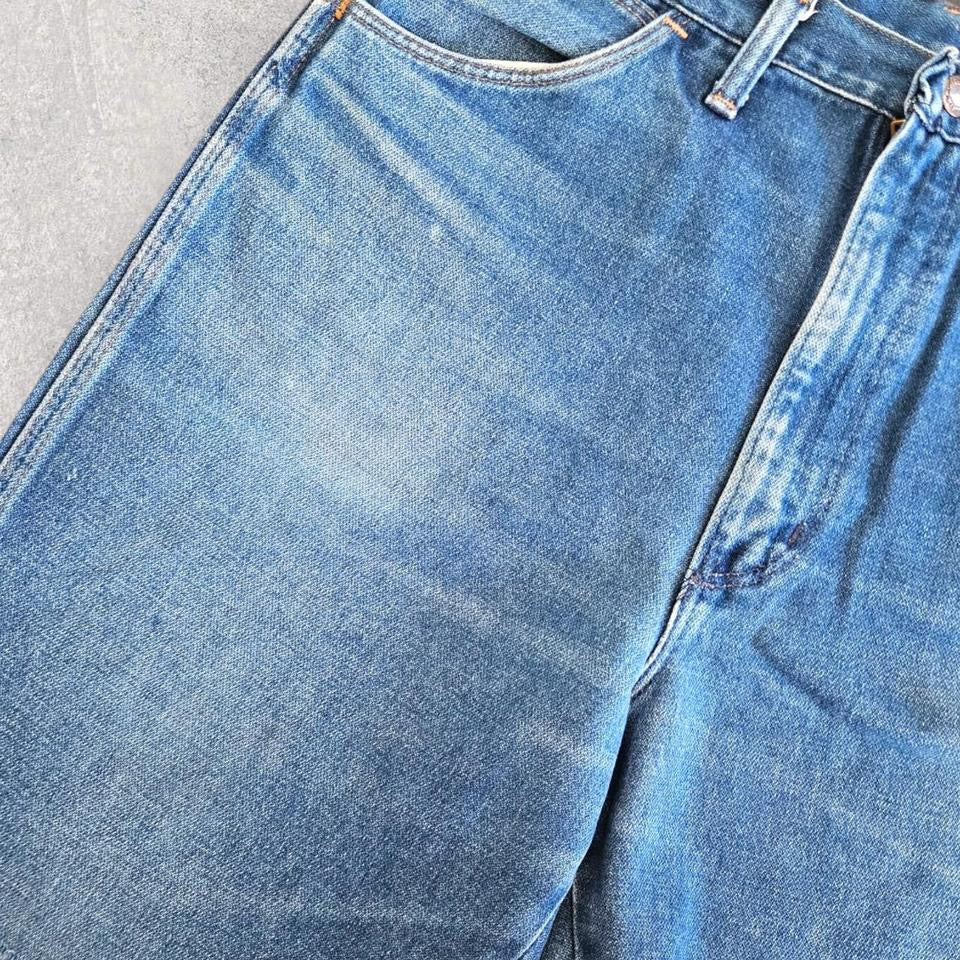 Wrangler Navy Short Jeans – W36 ג’ינס קצר נייבי וינטאג’
