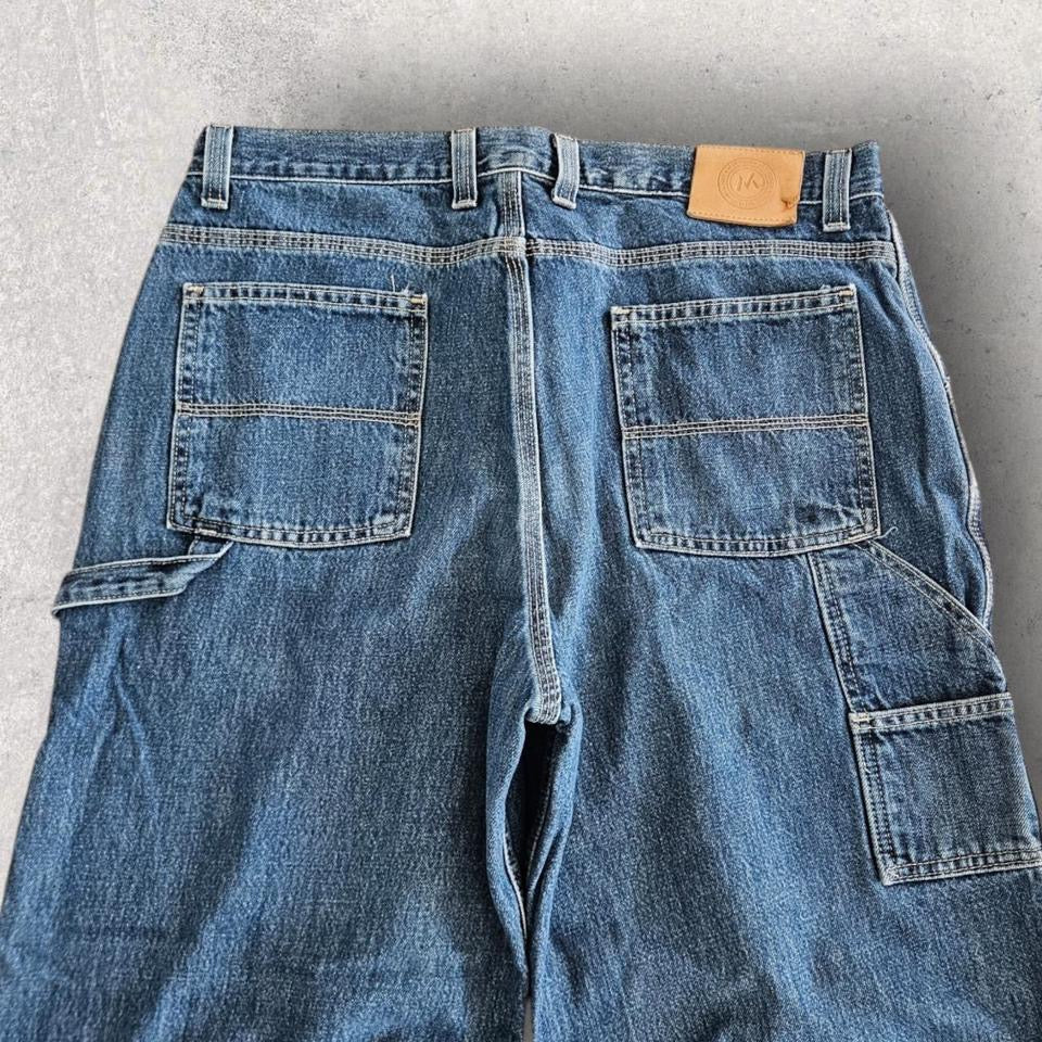 Carpenters Navy Baggy Jeans - 36 ג'ינס כחול נייב