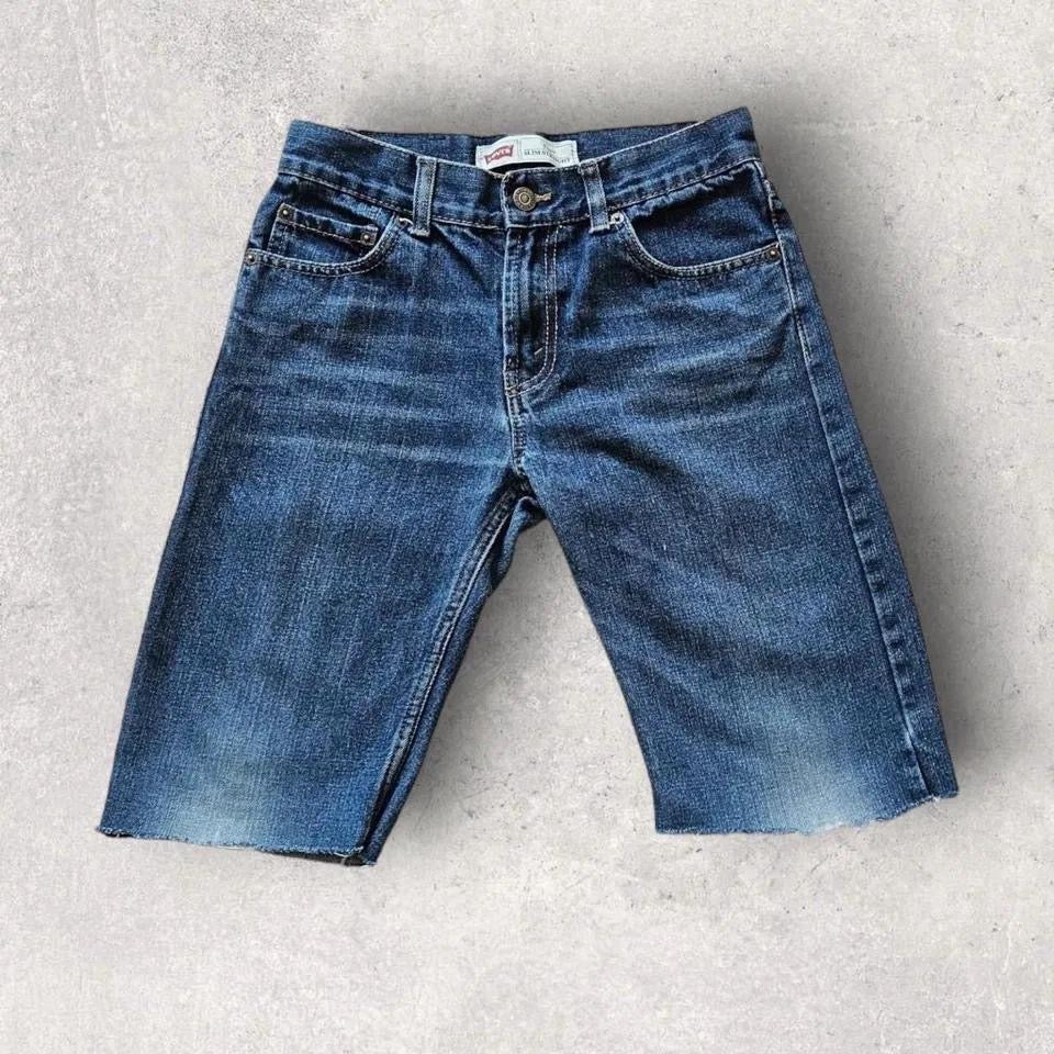 Levi’s 514 Navy Jeans – W27 בגזרת סלימ סטרייט במצב מצוין ללא פגמים
