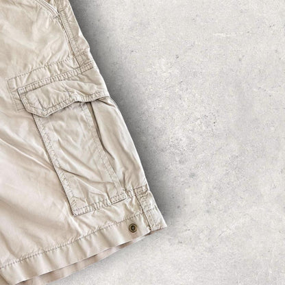 Marina Yachting Cream Cargo Shorts בצבע קרם