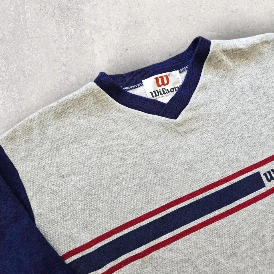 Vintage Wilson sweater V-neck - S
