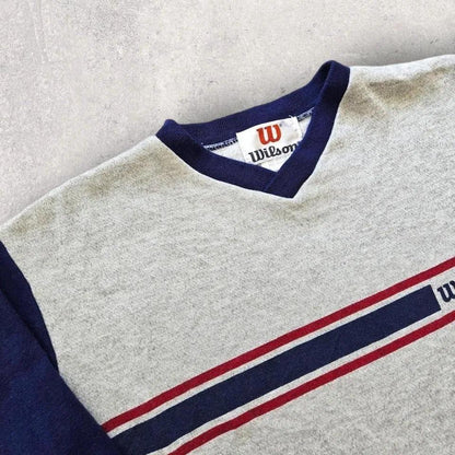 Vintage Wilson sweater V-neck - S