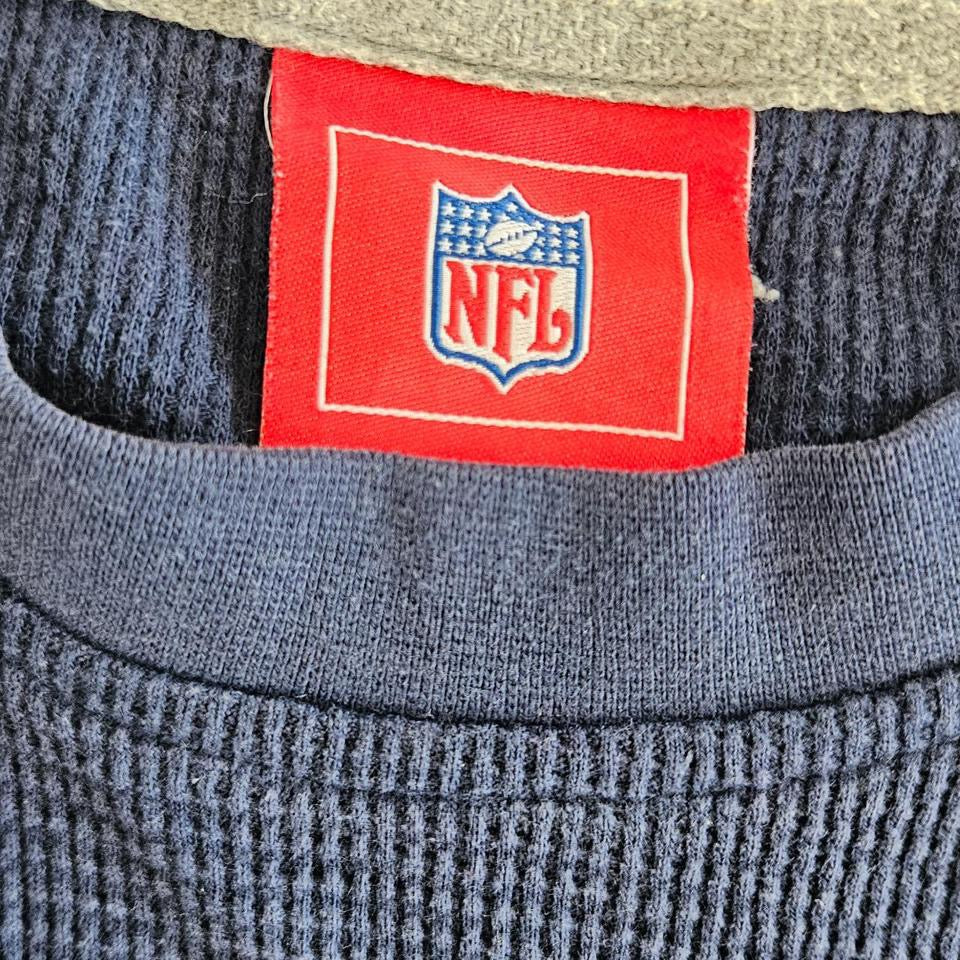 NFL Broncos Long Sleeve Tee - 2XL חולצת לונג סלייו של הברונקוס, מידה XXL, מצב 9/10