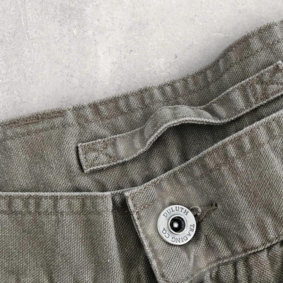 Green Baggy Carpenters Jeans – 36x32 בצבע ירוק, מידה W36