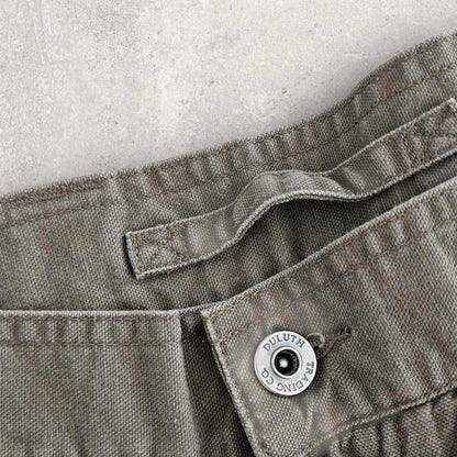 Green Baggy Carpenters Jeans – 36x32 בצבע ירוק, מידה W36