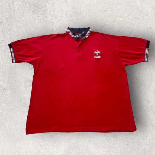 Vintage nascar Coca Cola polo - XXL חולצת פולו מרוצים וינטג' במידה XXL