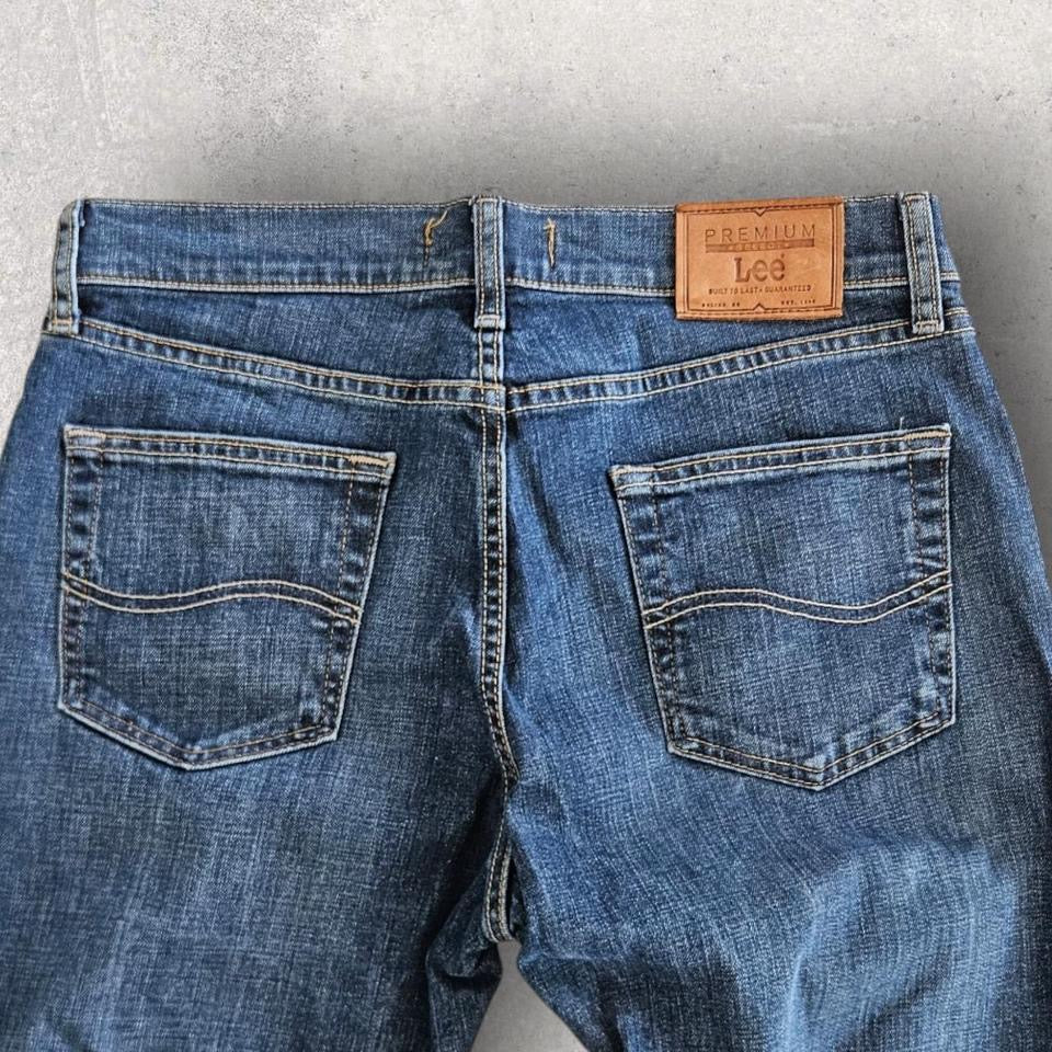 Premium Lee Navy Jeans - 31x30 ג'ינס