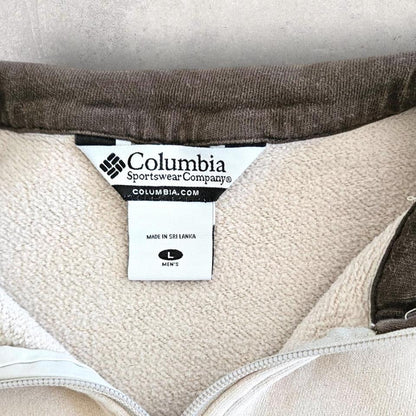Columbia Sportswear Cream 1/4 Zip - M