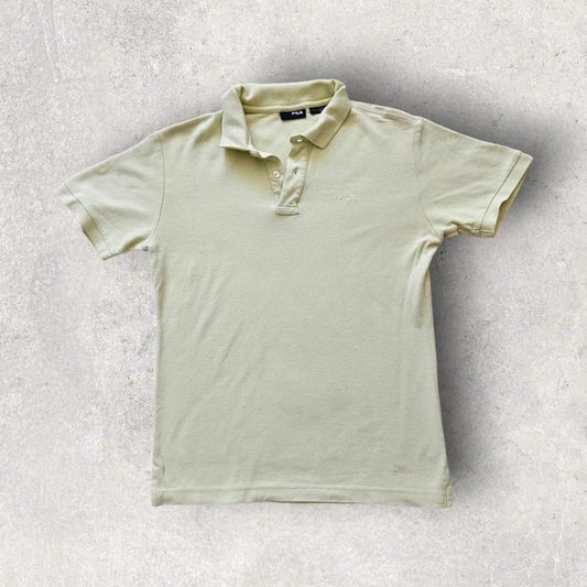 Fila Yellow Polo Shirt Small בגדי יד שנייה סטריטוור