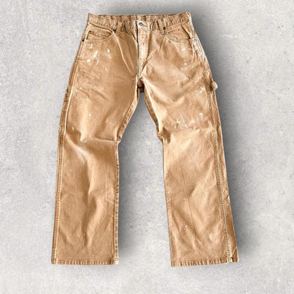 Dickies Camel Brown Carpenters Jeans, ג’ינס חום קמל דיקי