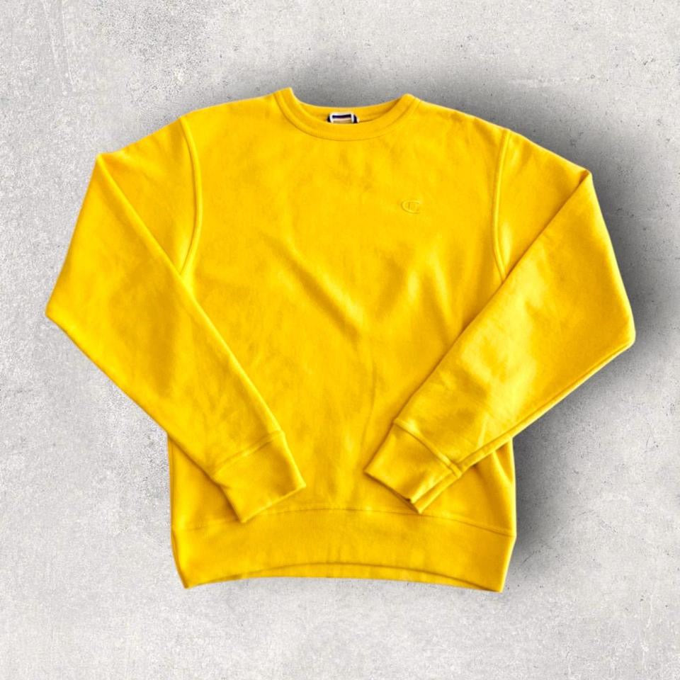 Champion Yellow Sweatshirt - S