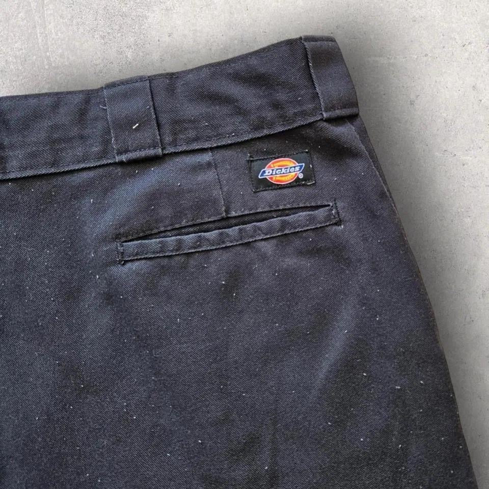 Dickies 874 black shorts בגזרת Original Fit, צבע שחו