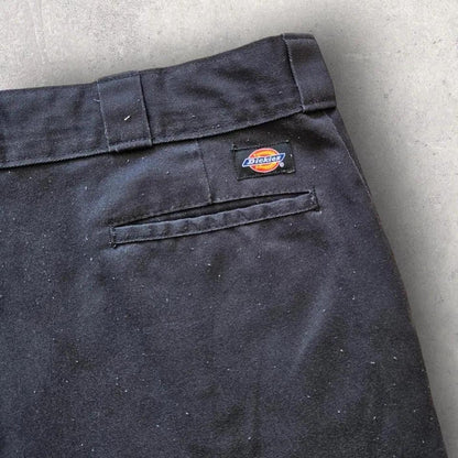 Dickies 874 black shorts בגזרת Original Fit, צבע שחו