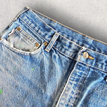 Carhartt Blue Short Jeans W36