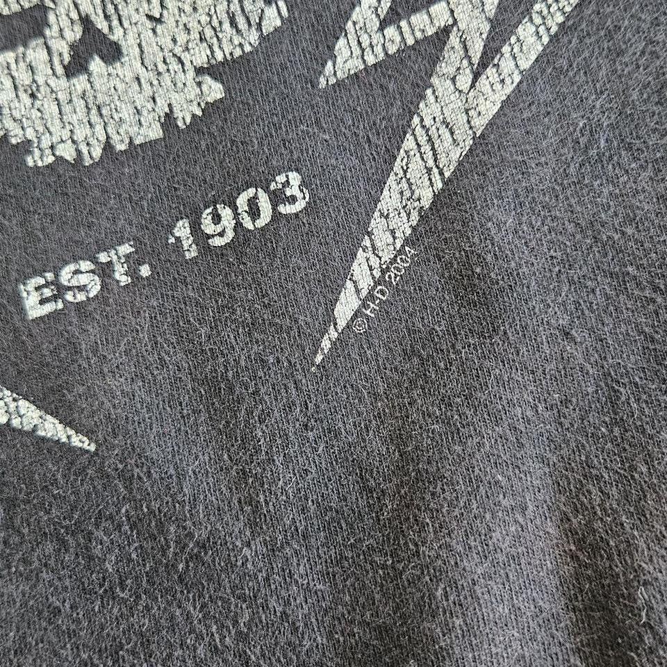 Harley Davidson 2004 Tee - Small חולצת טי הארלי דיווידסון משנת 2004, מידה S, מצב 9/10, דהייה קלה, ללא פגמים