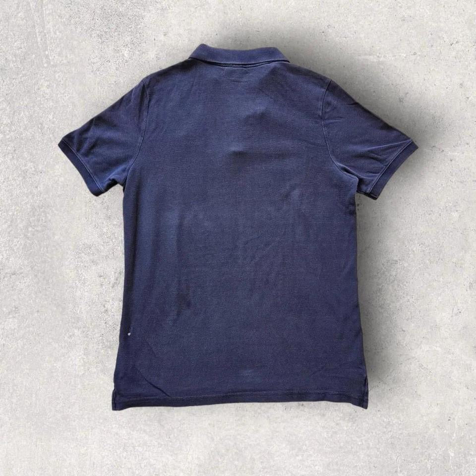 Navy Napapijri Polo Tee - Small חולצת פולו כחולה כהה של נאפפיג'רי, מידה S
