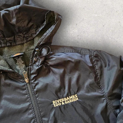 Dickies Nylon Jacket - Large, ג’קט ניילון כחול כהה דיקיס במצב מצוין