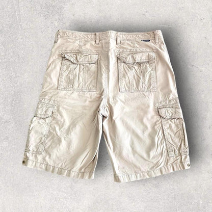 Marina Yachting Cream Cargo Shorts בצבע קרם
