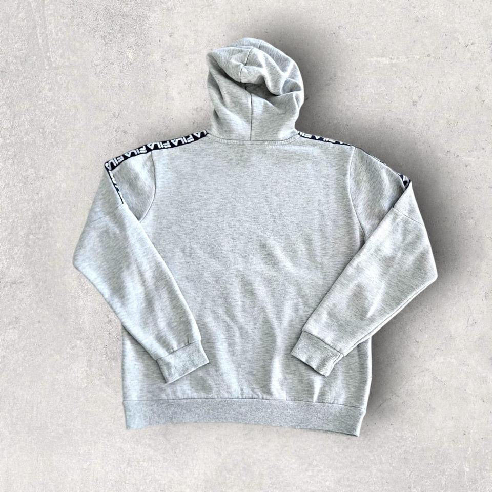 Y2K Fila Grey Hoodie Medium, grey color, excellent condition