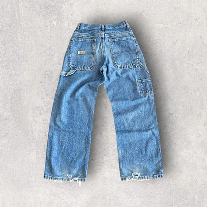 Wrangler Woman’s Blue Carpenters Jeans לנשים, כחול