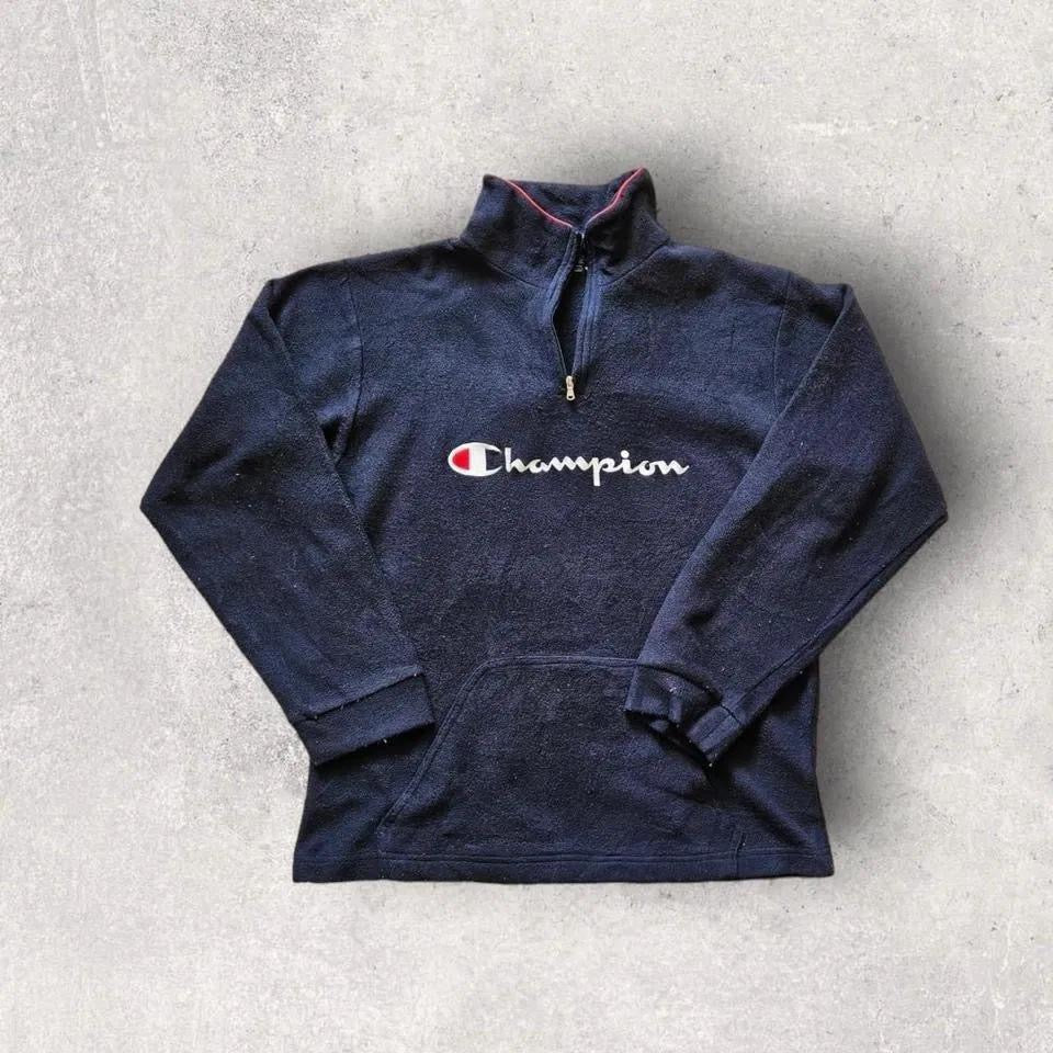 Champion Quarter Zip Fleece - S