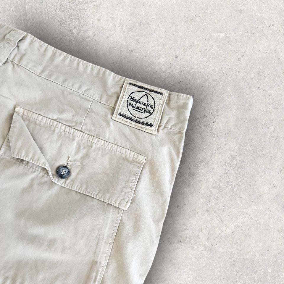 Murphy Sailmakers Cream Shorts W36 