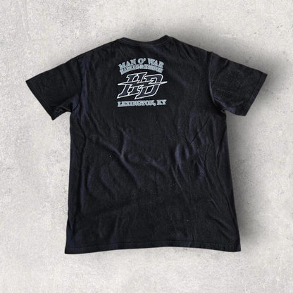 Harley Davidson 2014 Black Graphic Tee - Large חולצה שחורה של הארלי דיווידסון מידה L לגב