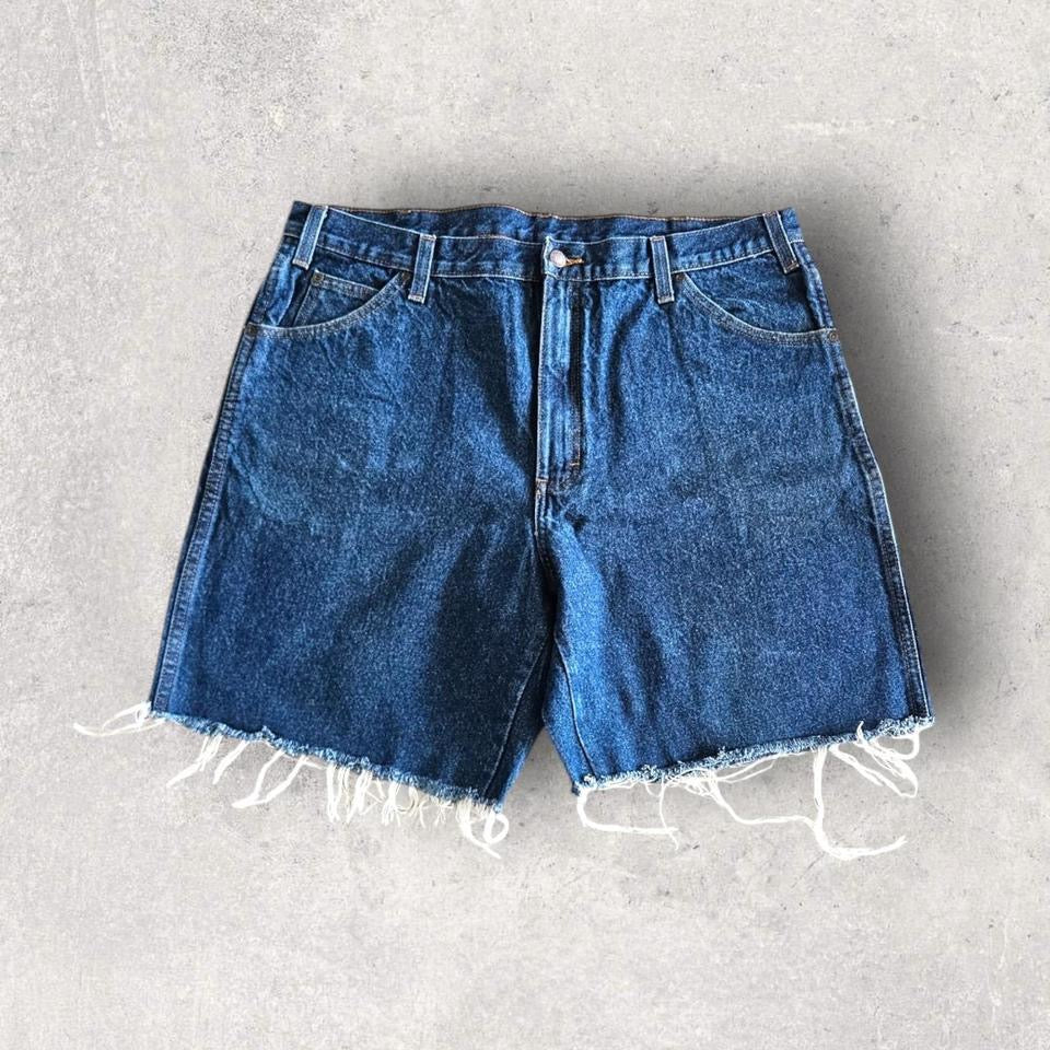 Dickies Thick Navy Shorts - W38