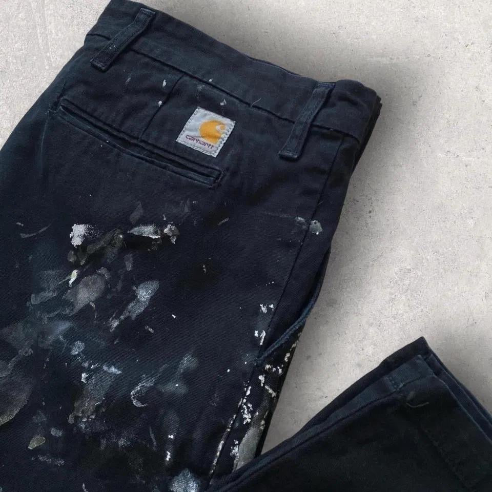 Carhartt black jeans 36x31,