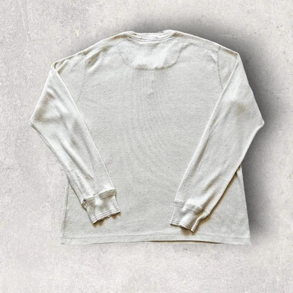 Y2K Polo Ralph Lauren Buttons Sweater - M, סוודר וינטג' פולו ראלף לורן 