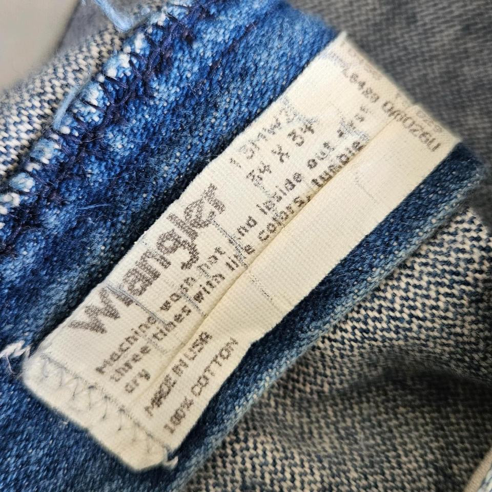 Wrangler Navy Jeans במידה 34x34