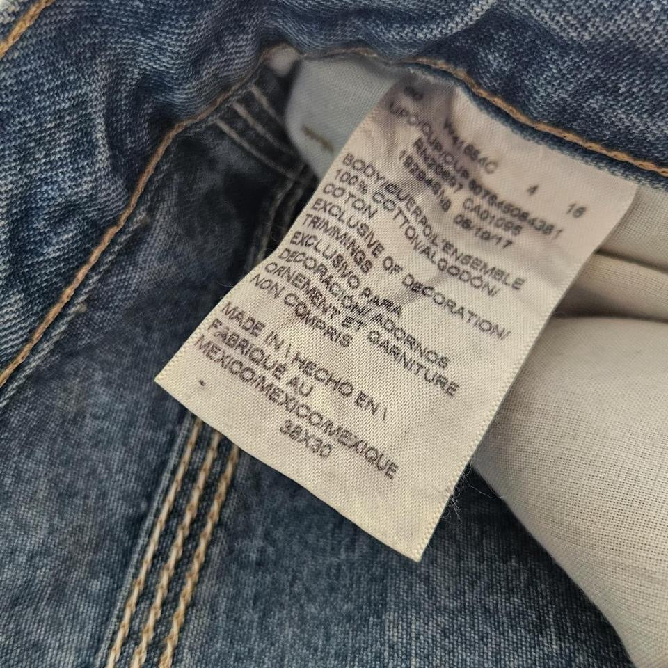 Dickies Blue Carpenters Short Jeans - W38, Waist 94cm, Length 50cm, 8/10 Condition