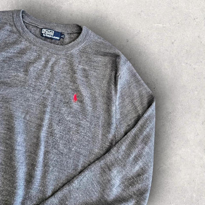 Polo Ralph Lauren Grey Sweatshirt - M