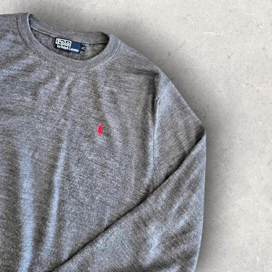 Polo Ralph Lauren Grey Sweatshirt - M